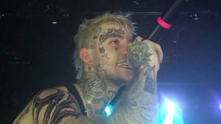 Lil Peep  BeamerBoy Live in Atlanta  The Loft 110717 w lyrics [upl. by Darwin870]