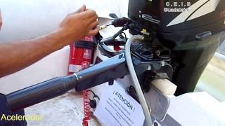 VideomaniobraRescateAcuaticoZodiacMotor fuera borda [upl. by Kirschner101]