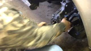 How to change a wheel bearing in a 2007 Chevy Uplander [upl. by Airotcivairam486]