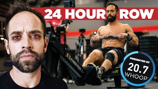 RICH FRONING vs 24 Hours of Rowing  Presented by Whoop [upl. by Nonnek286]