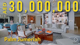 AED 15 Million Palm Jumeirah Living [upl. by Ahsinwad]