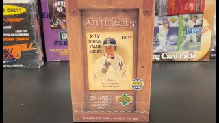 2007 Upper Deck Artifacts MLB Blaster Box [upl. by Iaria]