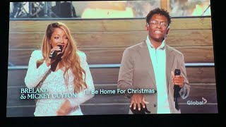 Breland amp Mickey Guyton  I’ll Be Home For Christmas  Christmas at the Opry 2023 [upl. by Thgiwed]