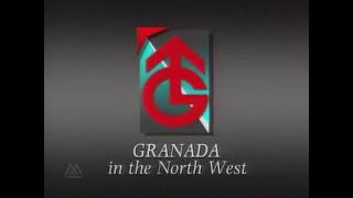 Granada Television In The North West Ident  1989 [upl. by Nappie]