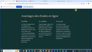 Vidéo de la conférence sur les disposition des études en ligne [upl. by Felecia843]