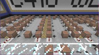 Minecraft Song C418Wet Hands on Note Blocks [upl. by Eelannej]