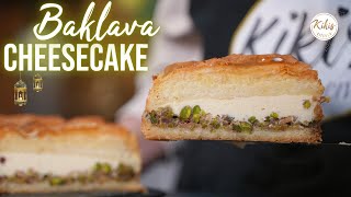 Baklava Cheesecake New York Style 😍 Ramadan mit Kiki [upl. by Yatnoj]