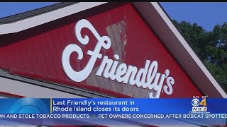 Last Friendlys Restaurant In Rhode Island Closes Its Doors [upl. by Dominy]