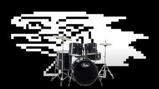 So I added rock drums to quotSmart Racequot Berdlys Theme  Deltarune [upl. by Irvine589]