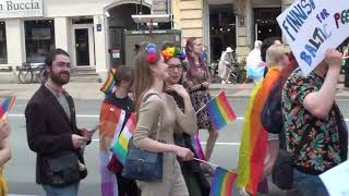 Pride march in Rīga Latvia 1506 2024 Praida gājiens Part 2 [upl. by Tali780]