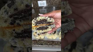 Cookie lovers  Cookies and Cream  Stuffed Cookies  Oreos  Desserts  Cookie recipes [upl. by Nosraep79]