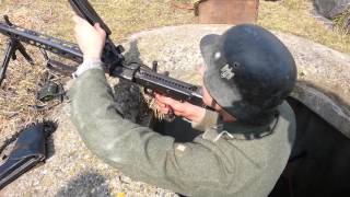 FIRING A MG42  FULL BURST [upl. by Raina]