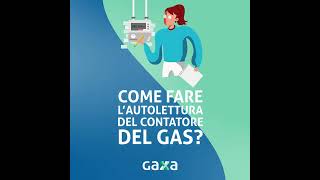 Come fare lautolettura del contatore del gas [upl. by Assilem]