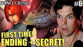 SECRET ENDING  Dino Crisis First Time Full Playthrough PART 6 [upl. by Lauter]