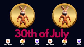 Super Set Rocky Rabbit Daily Combo  30 July 2024 [upl. by Arlyn]