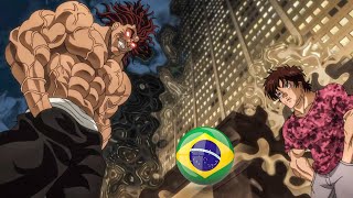 BAKI HANMA VS YUJIRO HANMA luta completa BAKI HANMA 2 temporada dublado PTBR 🇧🇷 [upl. by Amor599]