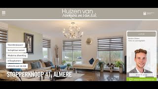 Te koop Stopperknoop 41 Almere  Hoekstra en van Eck Makelaars  Méér Makelaar [upl. by Ayinat523]