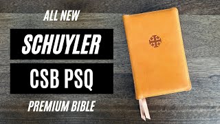 Unboxing the CSB Personal Size Quentel from Schuyler Bibles [upl. by Pascale]