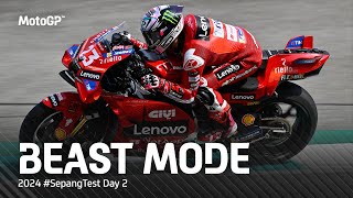 MotoGP™ HIGHLIGHTS 🔥  2024 SepangTest Day 2 [upl. by Enitsahc]