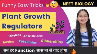 Super Easy Tricks to Learn All PLANT HORMONES Functions  NEET BIOLOGY [upl. by Mok]