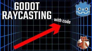 Godot Raycasting tutorial Create a simple Hitscan Weapon [upl. by Nylknarf]