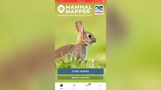 Mammal Society Mammal Mapper App [upl. by Auof642]