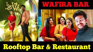 Rooftop Restaurant amp Bar in Kolkata  Wafira Bar  Dance Bar  1 WHISKEY FREE  Park Street Kolkata [upl. by Livingston]