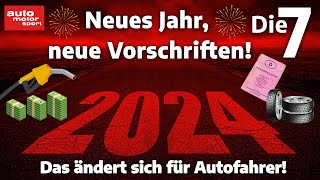 Neues für Autofahrer 2024  auto motor und sport [upl. by Ecad561]