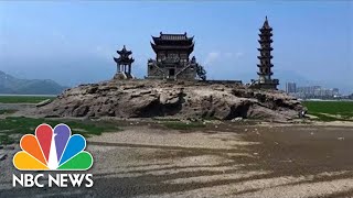 Chinas Drought Shrinks Poyang Its Largest Freshwater Lake [upl. by Richy]