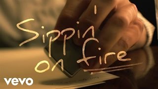 Florida Georgia Line  Sippin’ On Fire Lyric Video [upl. by Mathews]