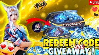 FREE FIRE LIVE CUSTOM ROOM GIVEAWAY ❤️✨ TEAM CODE GIVEAWAY ff fflive giveaway gyangaming [upl. by Salohcin]