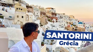 SANTORINI A ILHA MAIS ROMÂNTICA DA GRÉCIA  Rodrigo Ruas [upl. by Aidroc]