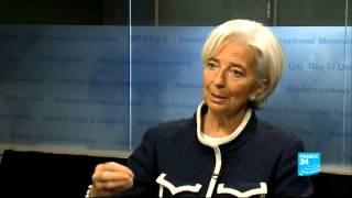 Christine LAGARDE Directrice générale du Fonds Monétaire International est lInvitée de lEconomie [upl. by Gearard346]