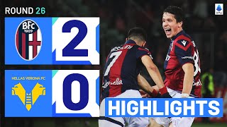 BOLOGNAVERONA 20  HIGHLIGHTS  Bologna break into the top 4  Serie A 202324 [upl. by Groos943]