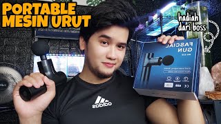 REVIEW FASCIAL GUN KH520  MALAYSIA  PORTABLE MESIN URUT MURAH [upl. by Angelia295]