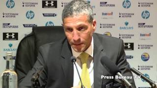 Chris Hughton reaction Tottenham vs Norwich [upl. by Miquela]