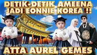 24 JAM ATTA AUREL AMEENA PAKE HANBOK EXPLORE KOREA  TAFKOREANTRIP [upl. by Hungarian]