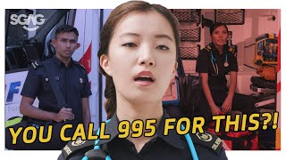 The NonEmergency Rap Don’t Call 995  SGAG [upl. by Magdaia132]