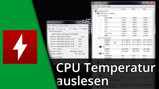 CPU Temperatur auslesen  GPU Temperatur auslesen ✅ Tutorial [upl. by Schwerin466]