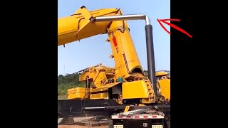 Heavy machinery fail compilation【E6】 Crane fail excavator accident Most dangerous moments [upl. by Oahc]