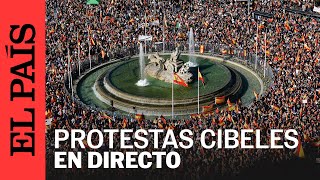 MANIFESTACIÓN  Miles de personas protestan contra la amnistía en Cibeles  EL PAÍS [upl. by Primaveria86]