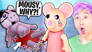 Can We REVEAL MOUSYS SECRET RELATIONSHIP INSANE PIGGY MOUSY ORIGIN STORY [upl. by Sokul]