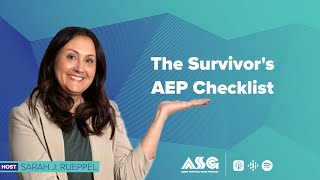 The Survivor’s AEP Checklist [upl. by Lody]