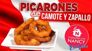 CLASE PICARONES DE CAMOTE Y ZAPALLO [upl. by Jelene]