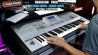 AUDIOLOOP​​​​ RITMO FORRÓ MASTRUZ RÁPIDO  BRASILIANPACK​​​​ KETRON AUDYA 2021 By Thyago Rybeiro [upl. by Sirk]