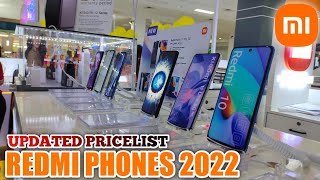 LATEST REDMI PHONES 2022 amp Updated Prices  Pwedetech [upl. by Elana331]