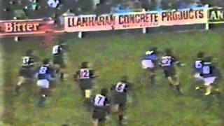 1988 Rugby Union match Pontypridd vs Manu Samoa highlights [upl. by Guerra]