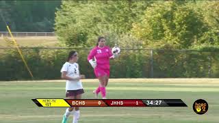 Girls Soccer 942024 BCHS vs JHHS [upl. by Jennine]