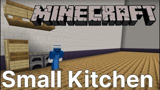 Minecraft Small Kitchen Build [upl. by Wallas]