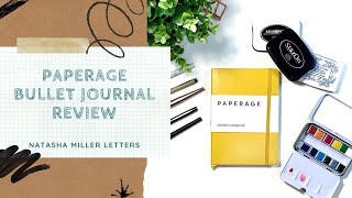 Paperage Bullet Journal Review [upl. by Hoopen]